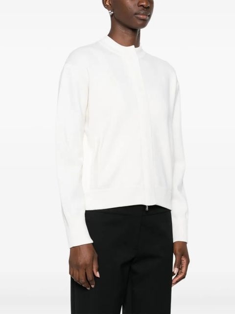 Max Mara round-neck cardigan - White