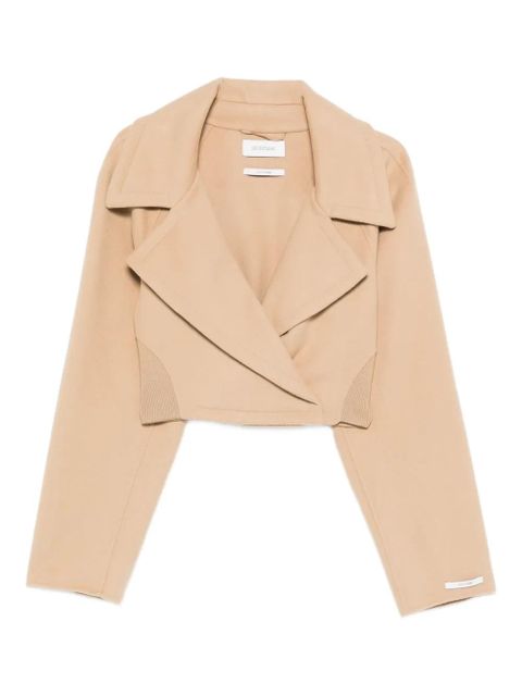 Sportmax Viale cropped lapel jacket - Neutrals - zdjęcie produktu nr 1