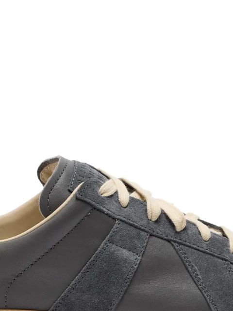 Maison Margiela Replica suede-panel sneakers - Grey - zdjęcie produktu nr 2