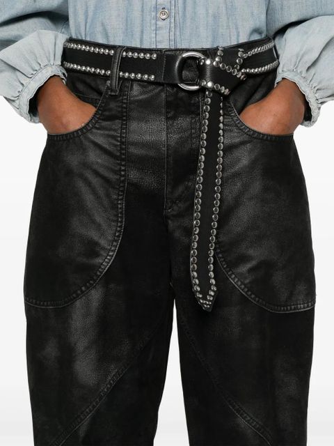 MARANT ÉTOILE Kelvina trousers - Black