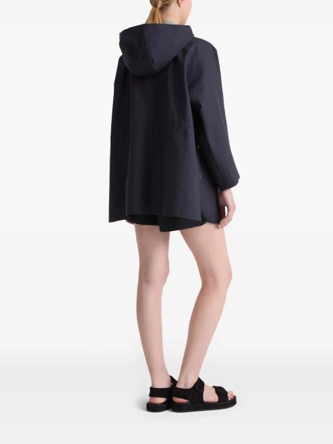 Yves Salomon cotton jacket - Blue - zdjęcie produktu nr 2