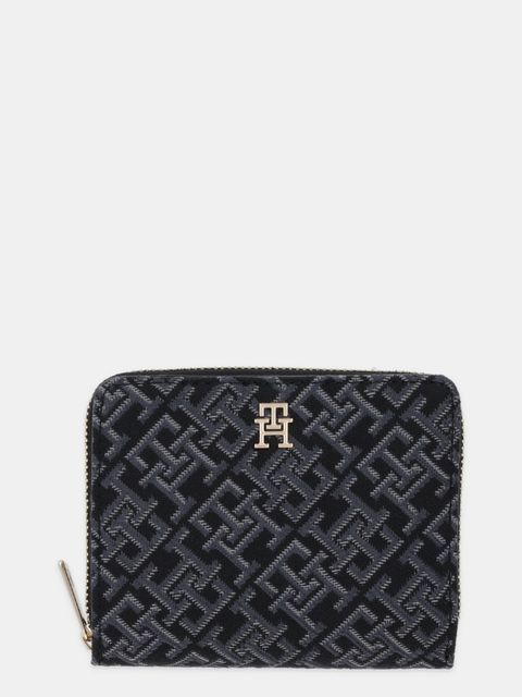Tommy Hilfiger portfel damski kolor czarny AW0AW17957 - zdjęcie produktu nr 1