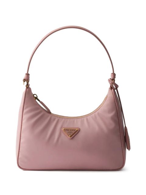 Prada mini Re-Edition 2005 logo-detail tote bag - Pink