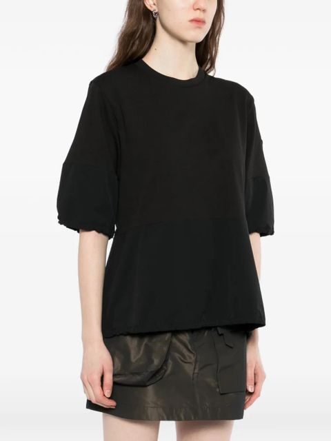 Moncler logo-patch T-shirt - Black