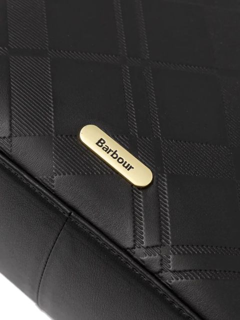 Barbour Birch Deboss quilted tote bag - Black
