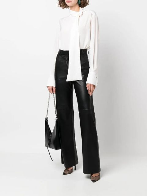 Givenchy pussy-bow silk blouse - White - zdjęcie produktu nr 2
