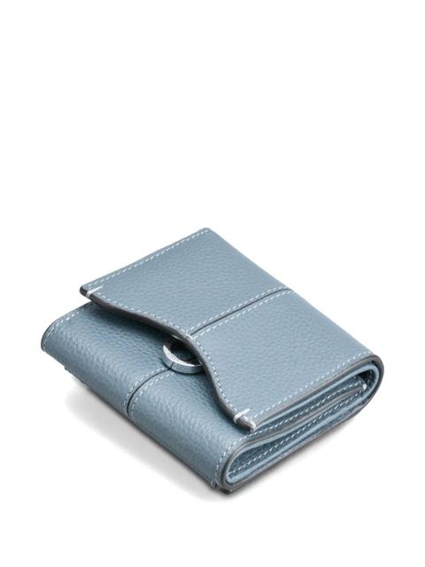 Tod's tri-fold ring wallet - Blue