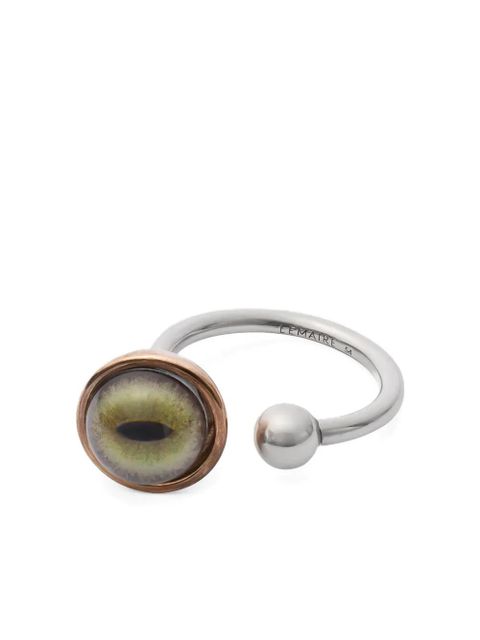 LEMAIRE Cat Eye ring - Green - zdjęcie produktu nr 1