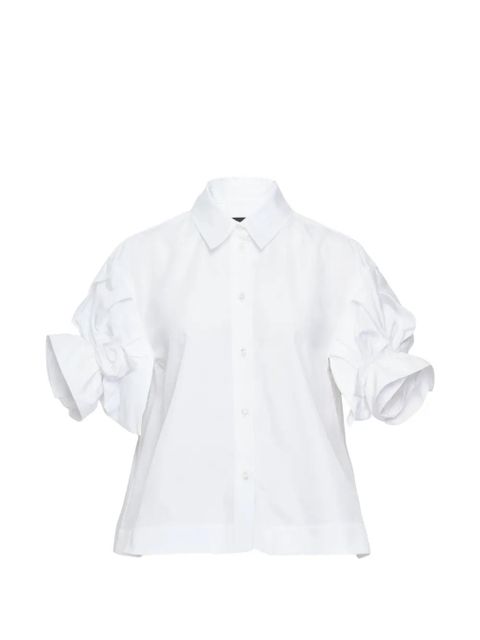 Simone Rocha puff-sleeve shirt - White - zdjęcie produktu nr 1