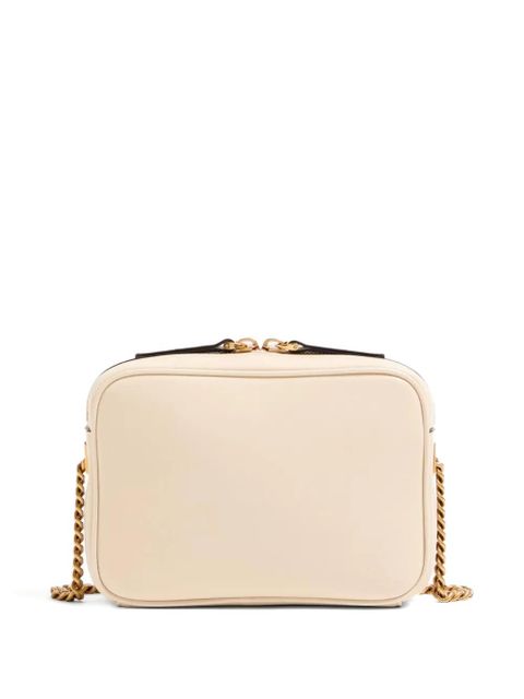 Valentino Garavani logo-embellished crossbody bag - White