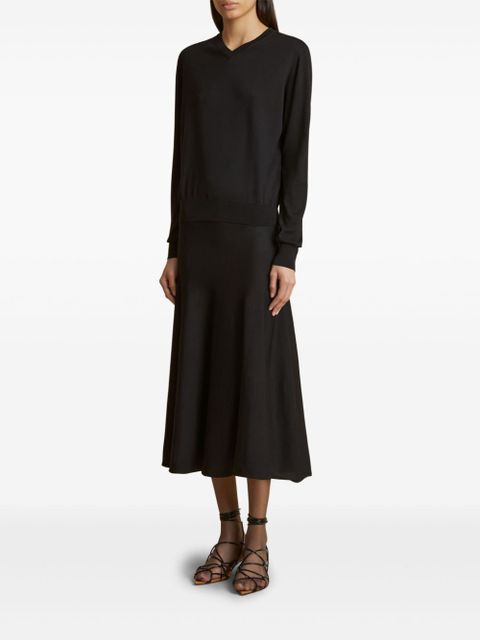 KHAITE The Senta sweater - Black