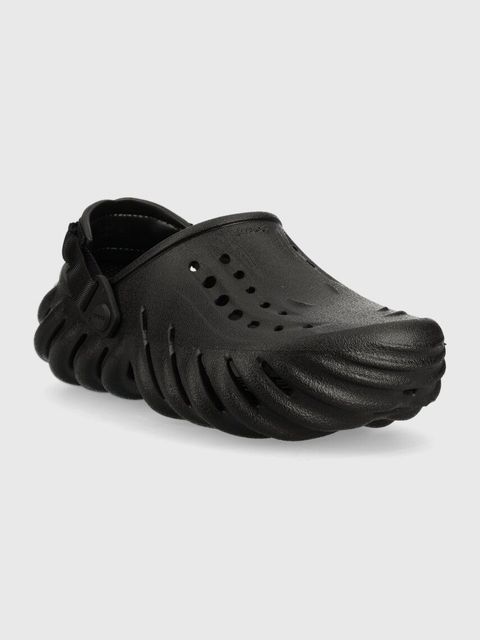 Crocs klapki Echo Clog kolor czarny 207937 - zdjęcie produktu nr 2