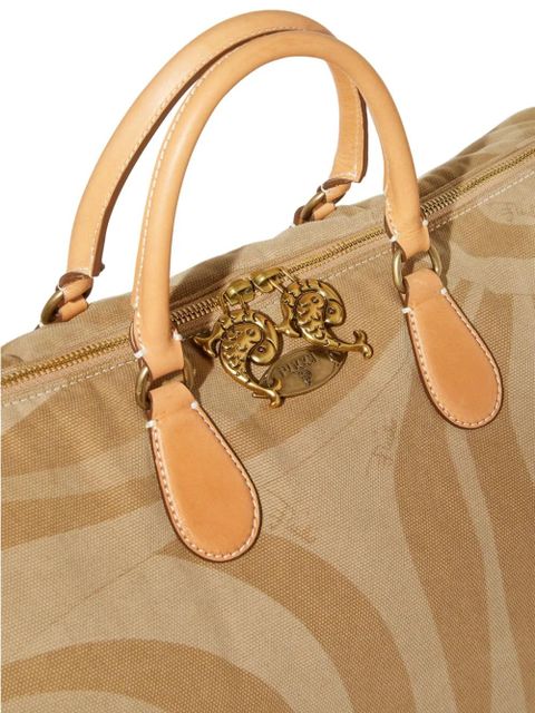 PUCCI Marmo-print holdall - Brown