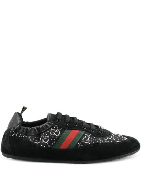 Gucci Shift GG crystal sneakers - Black - zdjęcie produktu nr 1
