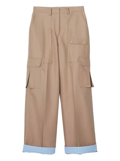 3.1 Phillip Lim cargo-pocket cuffed trousers - Neutrals - zdjęcie produktu nr 1