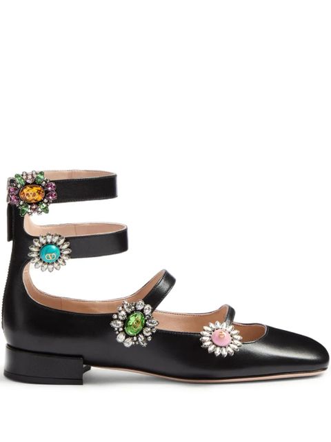 Valentino Garavani 20mm Preshoes ballet flats - Black