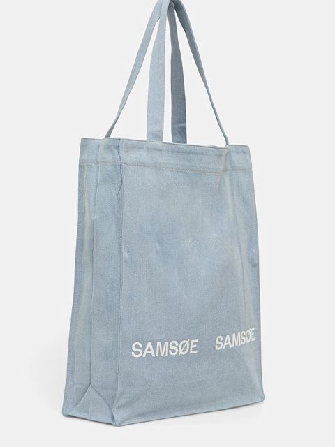 Samsoe Samsoe torba jeansowa SALUCA - zdjęcie produktu nr 1