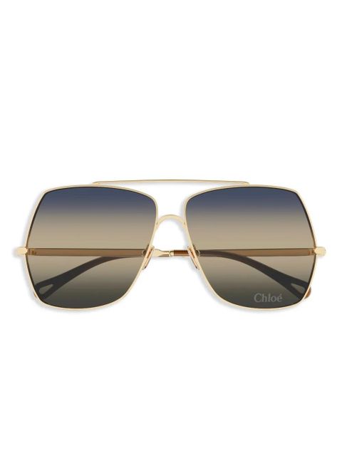 Chloé Eyewear Aly sunglasses - Gold - zdjęcie produktu nr 1