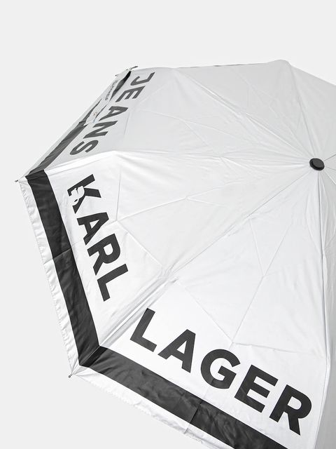 Karl Lagerfeld Jeans parasol kolor srebrny A1W50073
