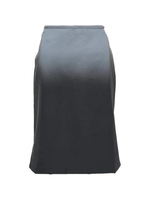 Alexander Wang reflective midi skirt - Grey - zdjęcie produktu nr 1