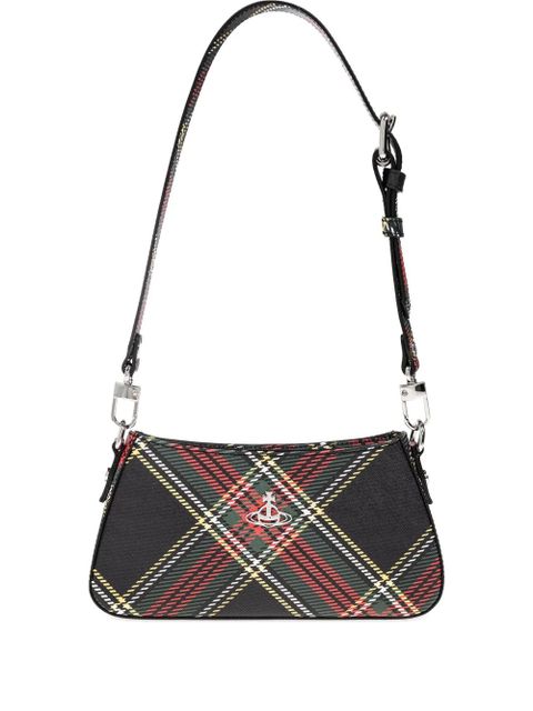 Vivienne Westwood plaid shoulder bag - Black - zdjęcie produktu nr 1