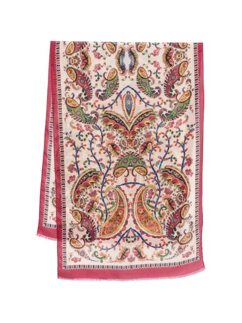 ETRO paisley scarf - Neutrals