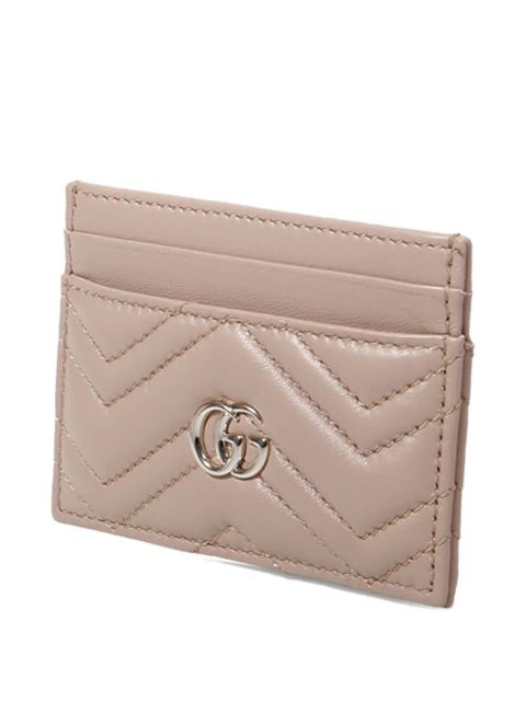 Gucci quilted logo card holder - Pink - zdjęcie produktu nr 2