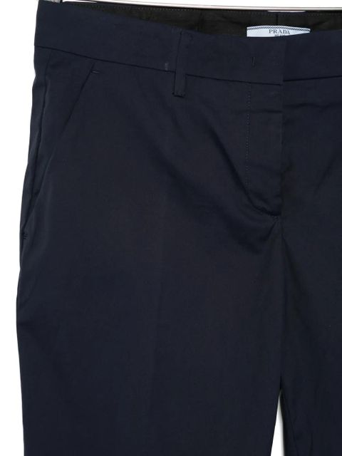 Prada cuffed pants - Blue