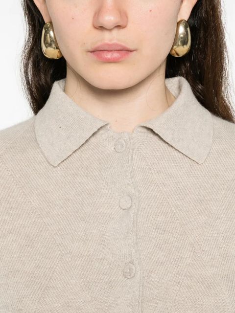 Max Mara long-sleeve buttoned cardigan - Neutrals