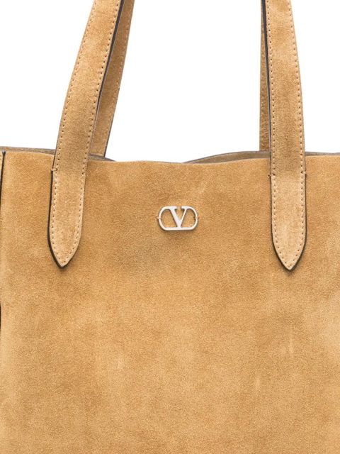 Valentino Garavani large Nellcôte eyelet-embellished tote bag - Neutrals - zdjęcie produktu nr 2