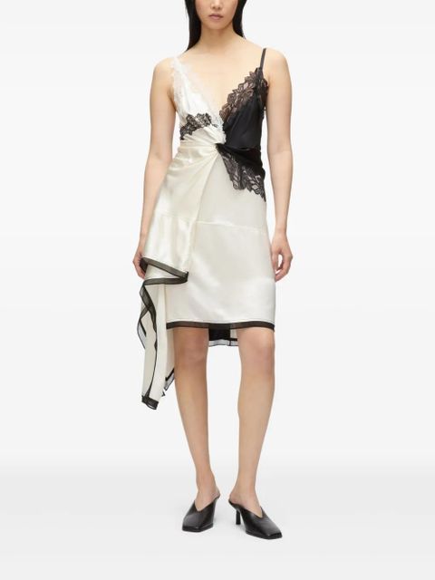3.1 Phillip Lim asymmetric slip dress - White