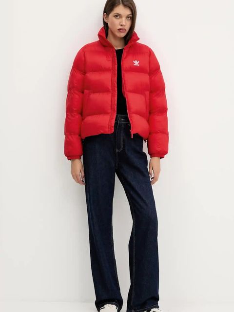 adidas Originals kurtka kolor czerwony zimowa JD0422