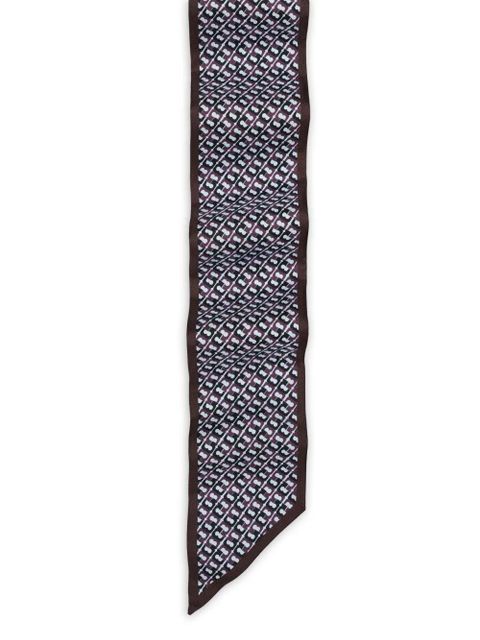 Tory Burch T Link ribbon tie - Blue