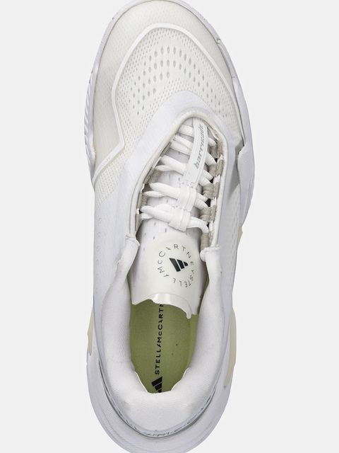 adidas by Stella McCartney buty treningowe Barricade damskie kolor biały JQ5106