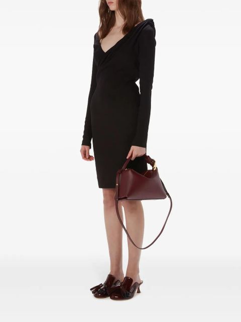 JW Anderson tassel-detail leather mules - Red