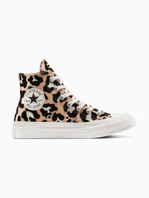 Converse trampki Chuck 70 Leopard kolor beżowy A14945C - zdjęcie produktu nr 1