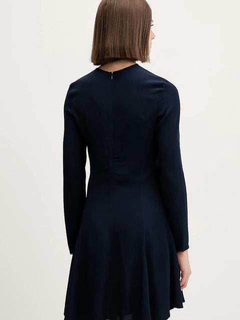 Tommy Jeans sukienka kolor granatowy mini rozkloszowana DW0DW21916