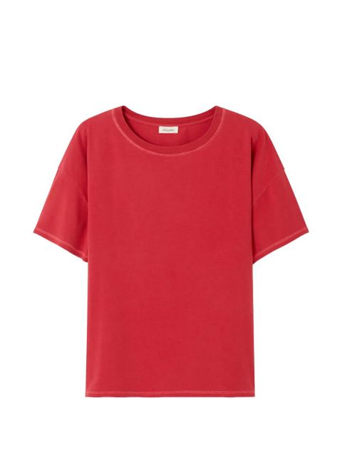 American Vintage Pymaz cotton T-shirt - Red - zdjęcie produktu nr 1