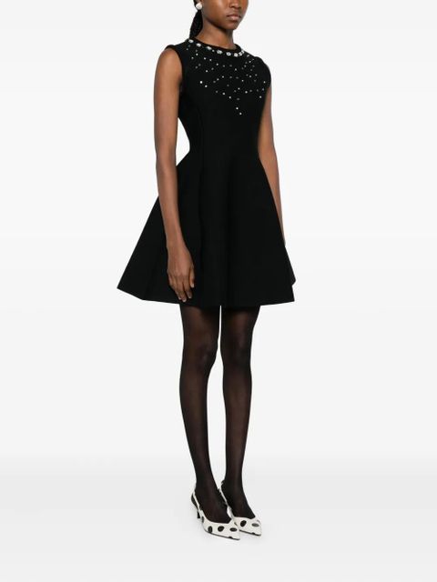 Maje embellished sleeveless dress - Black