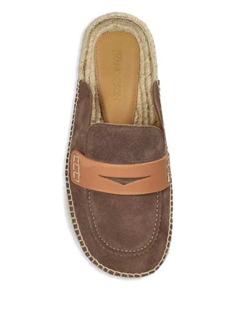 JW Anderson suede espadrilles - Brown