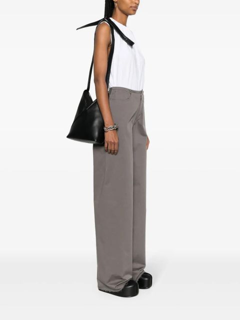 MM6 Maison Margiela Japanese calf-leather tote bag - Black - zdjęcie produktu nr 2