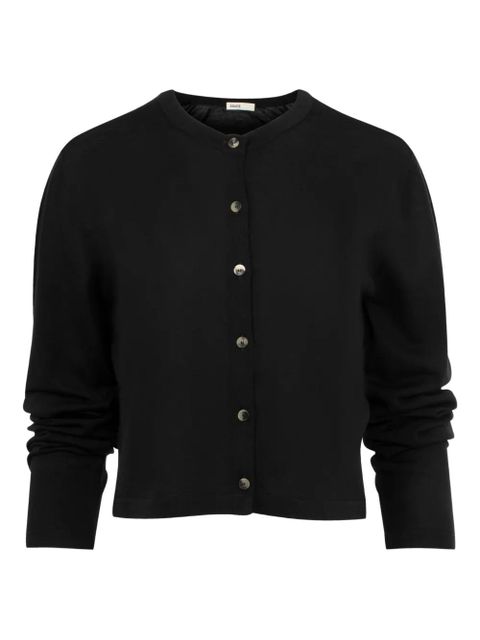 KHAITE button-front cardigan - Black - zdjęcie produktu nr 1