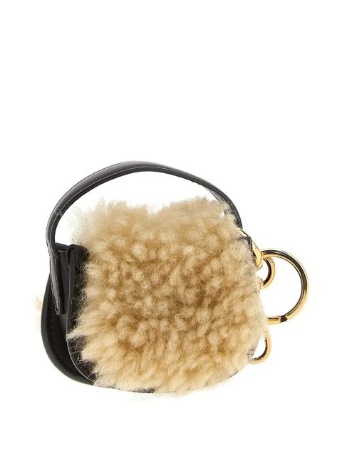 ETRO leather bag charm - Brown - zdjęcie produktu nr 2