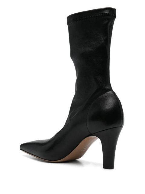 Paris Texas 80mm leather boots - Black - zdjęcie produktu nr 2