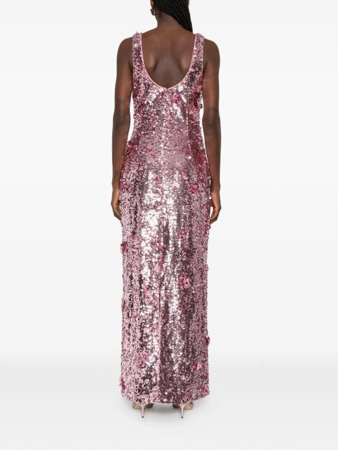 Simkhai sequin-embellishment maxi dress - Pink