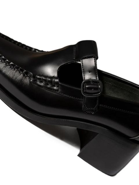 Hereu Alber T-bar Loafers - Black