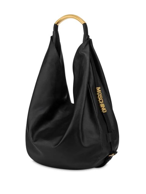 Moschino large Handle Me shoulder bag - Black - zdjęcie produktu nr 2