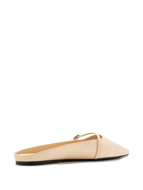 St. Agni Pilé buckle-strap mules - Pink