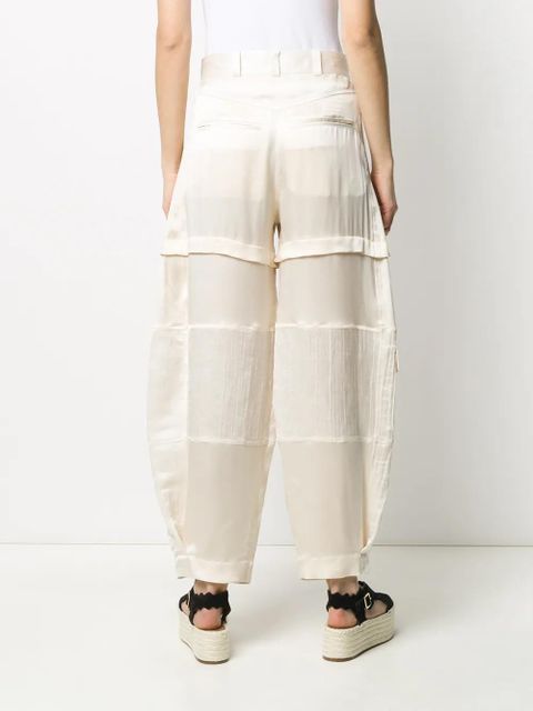 Lanvin wide-leg trousers - Neutrals