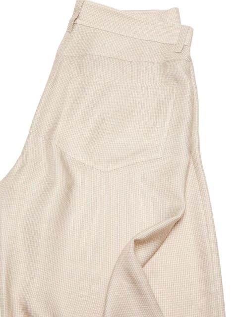 Acne Studios patterned trousers - Neutrals